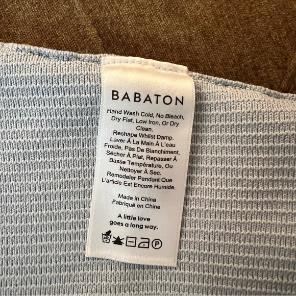 Babaton Sculpt Knit Cropped Tube Top - Picture 5 of 5